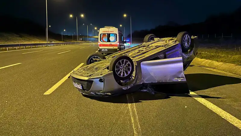 Kuzey Marmara Otoyolu'nda Feci Trafik Kazası: Yaralılar Hastaneye Kaldırıldı