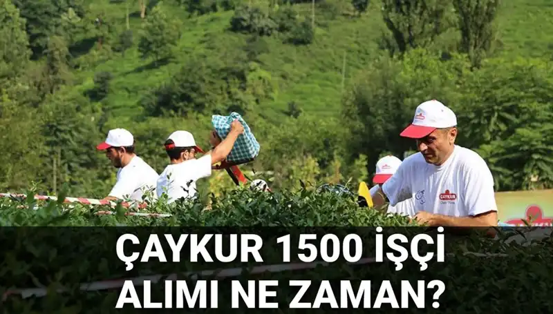 ÇAYKUR İşçi Alımı Kura Çekimi Ne Zaman? Detaylar Burada!