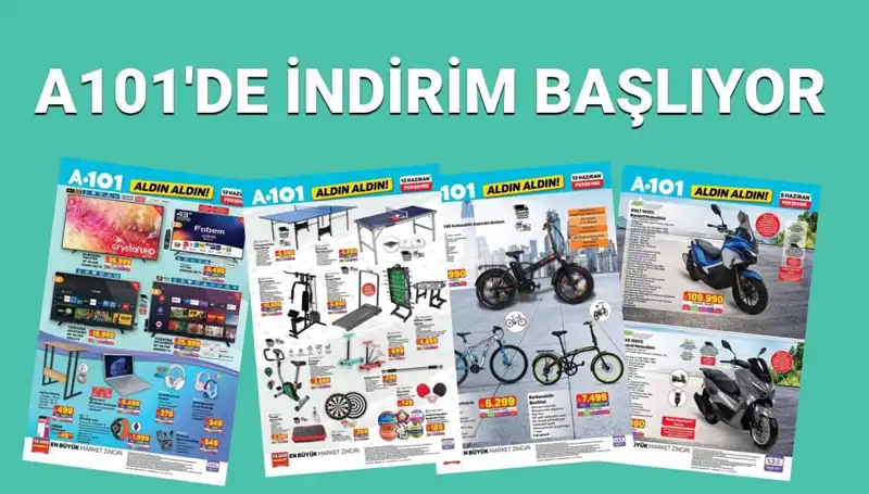 A101 12 Haziran Aktüel Kataloğu ile Alışveriş Keyfiniz Artacak