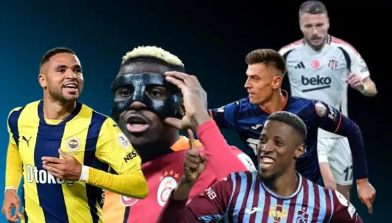 Süper Lig Gol Krallığı Yarışında Osimhen Zirveye Koşuyor