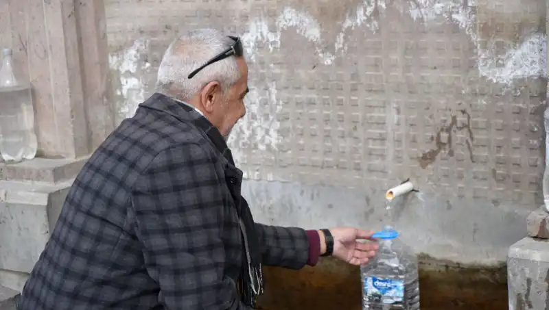 Erzincan'da Tuza Doyuran Doğal Kaynak Suyu Fırtınası