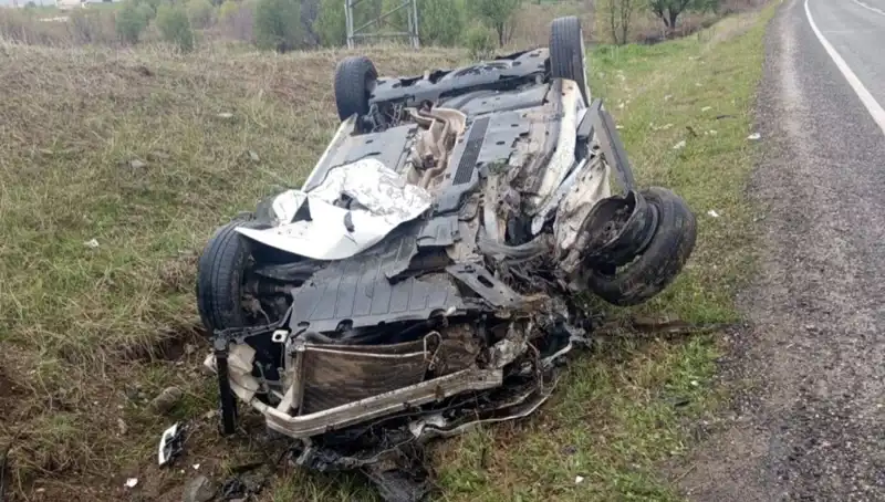 Yolda Fırlayan Domuz Kazaya Sebep Oldu: Bir Kişi Hayatını Kaybetti