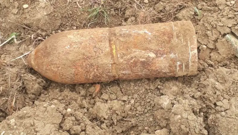 Çanakkale'de Patlamamış Top Mermisi Bulundu: Elde Edilen Bilgiler Şaşırttı