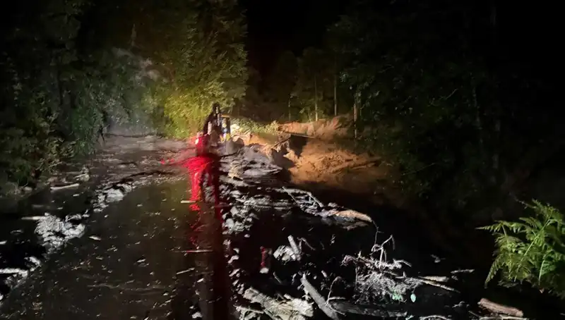 Rize'de Şiddetli Yağışlar Hayatı Olumsuz Etkiledi: Sel ve Heyelan Tehlikesi