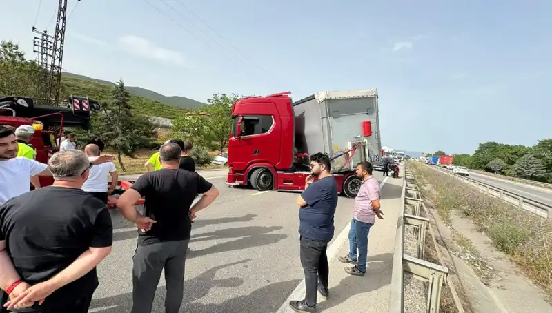 Seyir Halindeyken Arı Soktu: Trafik Kilitlendi, O Anlar Şok Edici