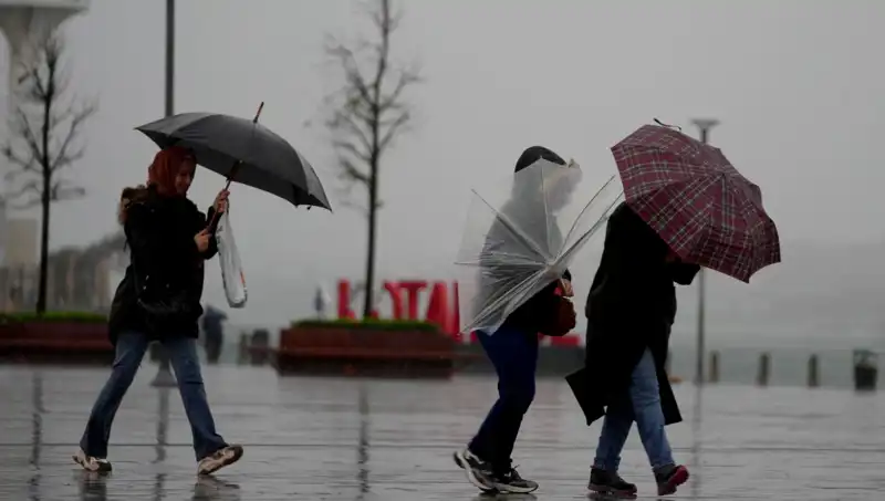 İstanbullular Dikkat! Kuvvetli Sağanak Yağışları Yolda