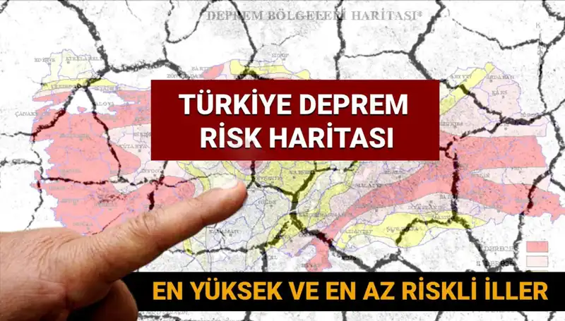 Türkiye’nin Deprem Riski Haritası 2025: Hangi İller Tehlikede?
