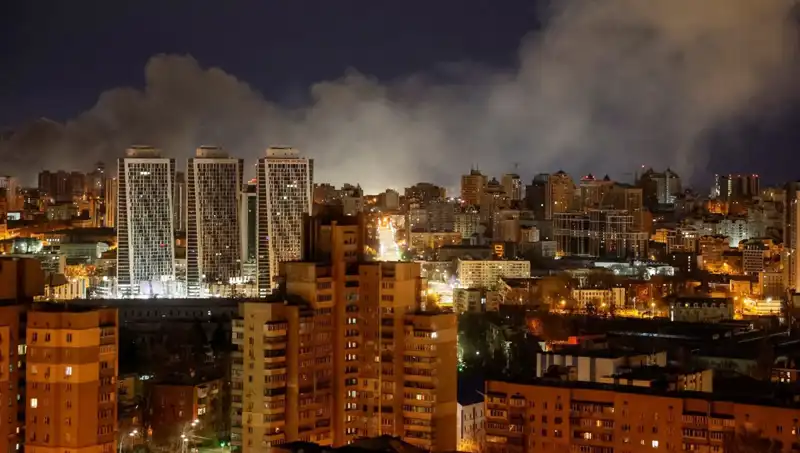 Ukrayna'da Şok Saldırı: Rusya'dan Kiev'e Düşen Bombalar 3 Yaralıyla Sonuçlandı