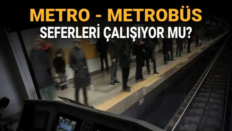 İstanbul’da Metrobüs ve Metro Seferleri Durdu mu? Güncel Durum ve Grev Bilgileri