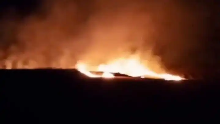 20 Dönümlük Tarım Arazisi Kısa Sürede Alev Alev Yandı!