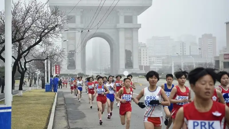 Kuzey Kore'nin Başkenti Pyongyang, 6 Yıl Sonra Koşucuları Ağırlıyor