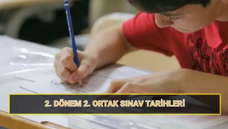 MEB'den Önemli Duyuru: 2. Dönem Ortak Yazılı Sınav Tarihleri Belli Oldu!