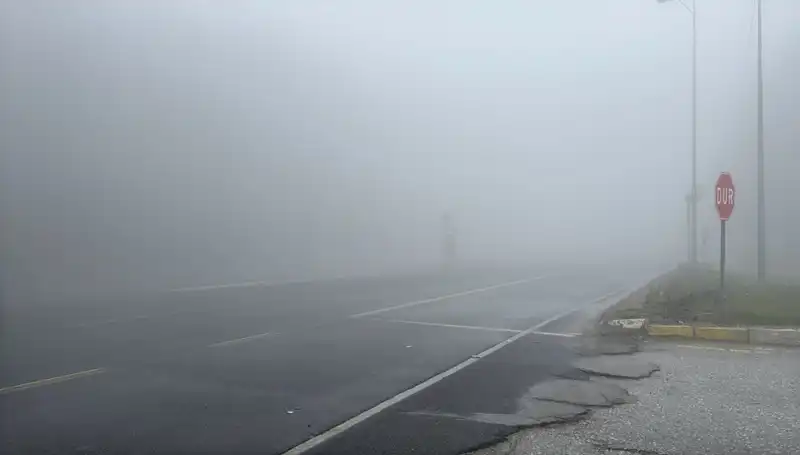 Bolu Dağı'nda Sis Neden Olduğu Görüş Sorunları Kazaları Tetikliyor