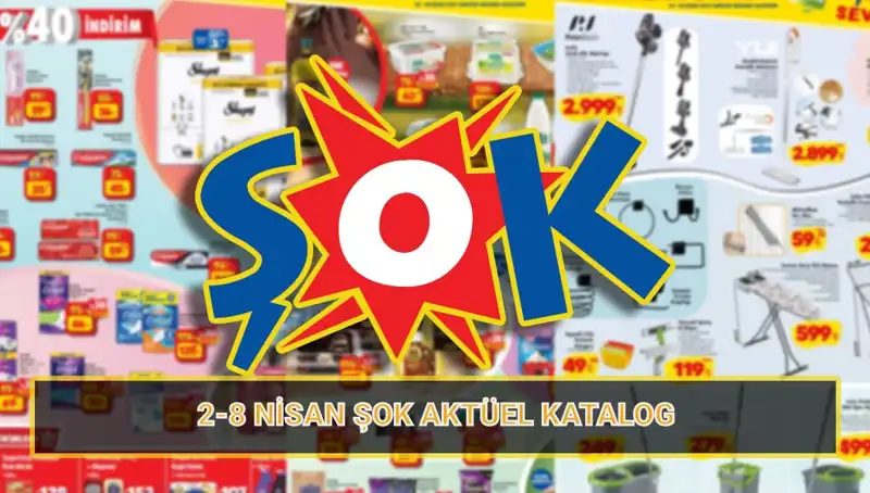 ŞOK'ta Temizlik Ürünlerinde Büyük İndirim! 2-8 Nisan Kataloğu Yayınlandı