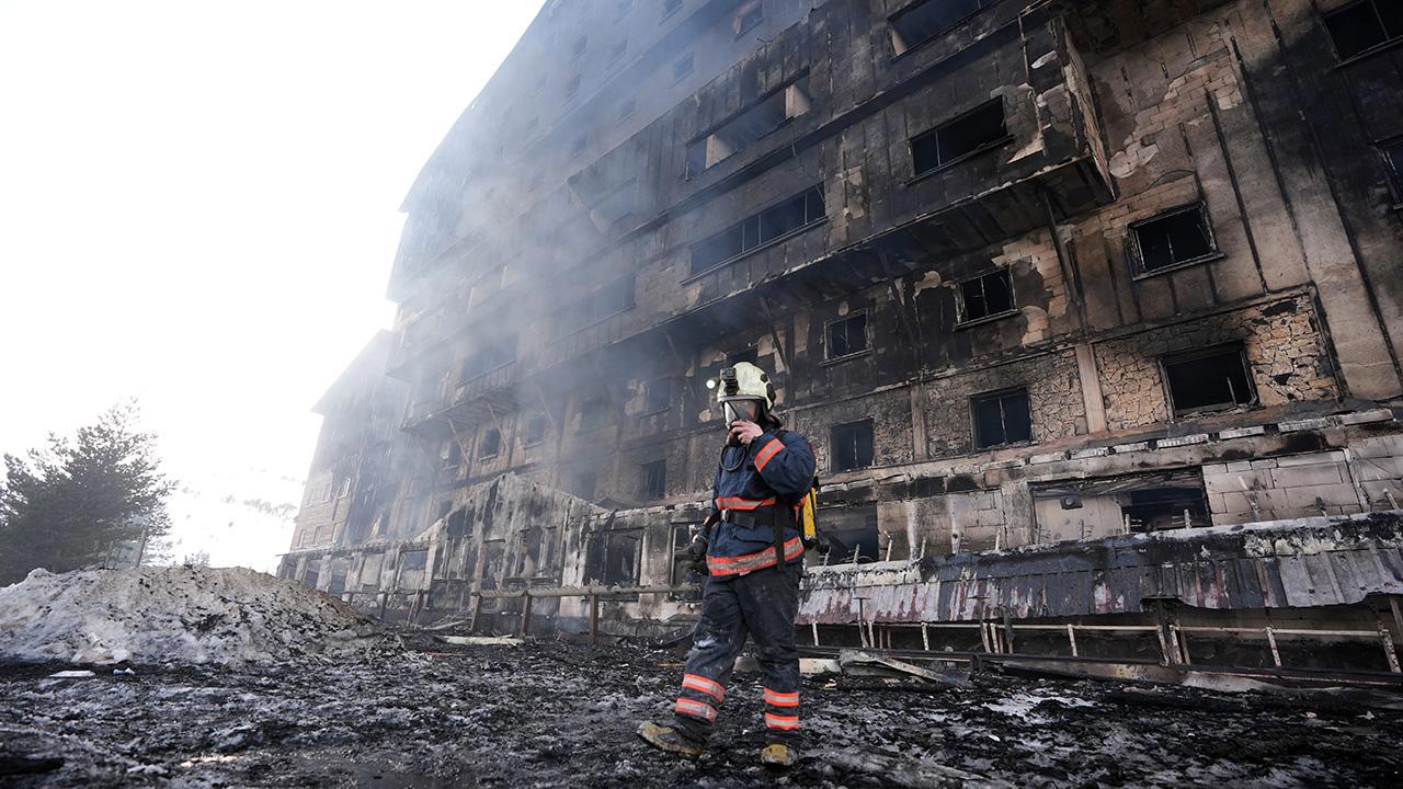 Kartalkaya Oteli Yangınına İtfaiye Raporu Hazırlandı