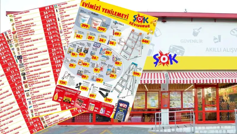 ŞOK'ta Mart Boya ve Yapı Malzemeleri İndirimleri Başladı!