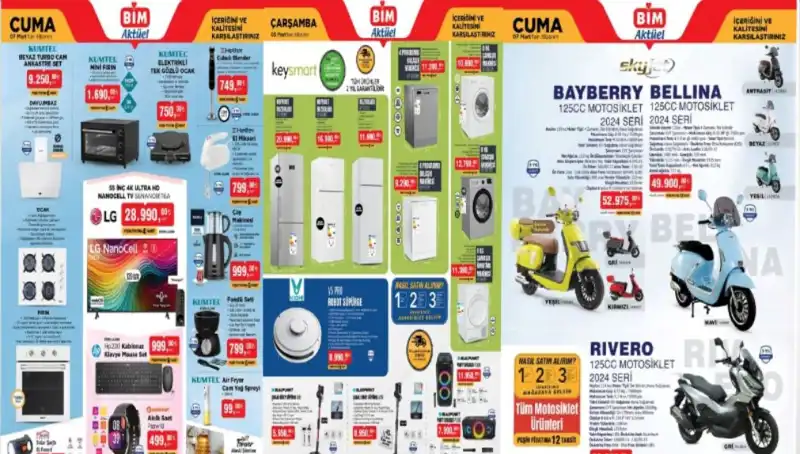 BİM’de Aktüel İndirim Fırtınası: 4-7 Mart Ürünleri Burada!