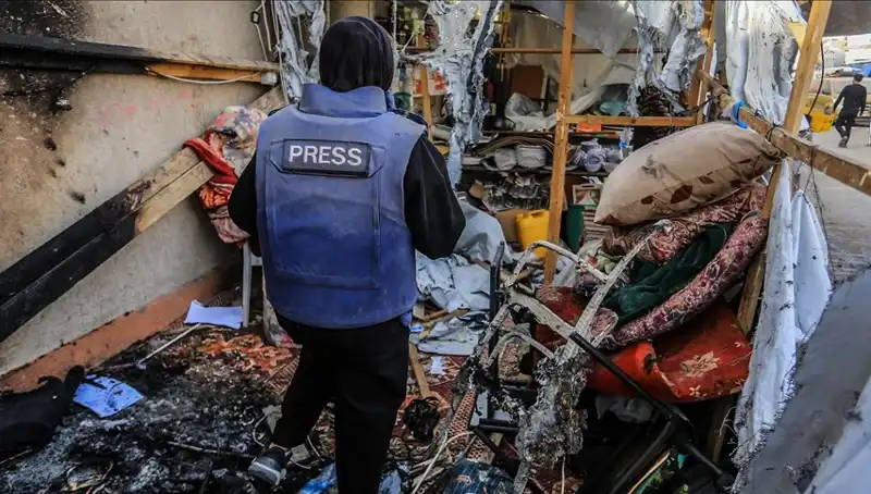 İsrail Hükümeti: Gazetecilerin Çadırlarına Saldırı Gerçekleşti