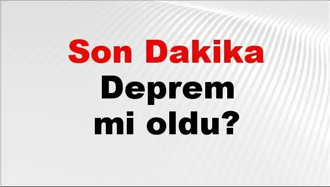 Muğla'da Son Dakika Deprem: 30 Nisan 2025'te Ne Oldu?