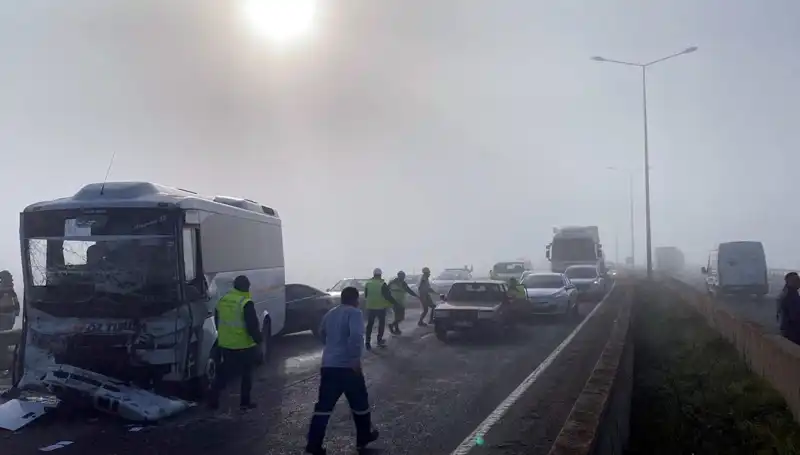 Sisli Hava Koşulları Kazalara Davetiye Çıkarıyor: 7 Yaralı