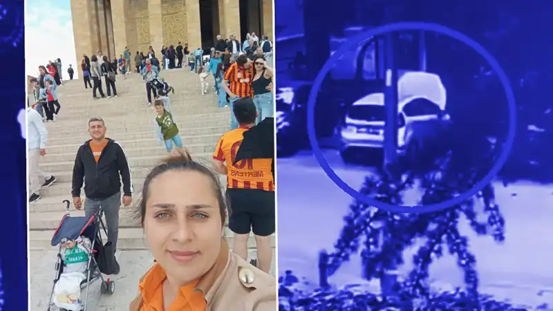 Anıtkabir'de Aileyi Şaşkına Çeviren Sıra Dışı Olay Kamera Kayıtlarında